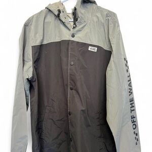 Vans Men's Two-Tone Hooded Windbreaker